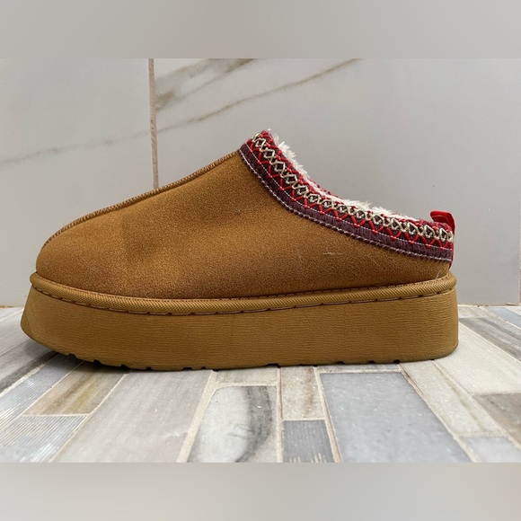 Women Tasman Slippers Platform Slipper Mini Boots Short Ankle Boot Fur Fleece - Picture 6 of 12